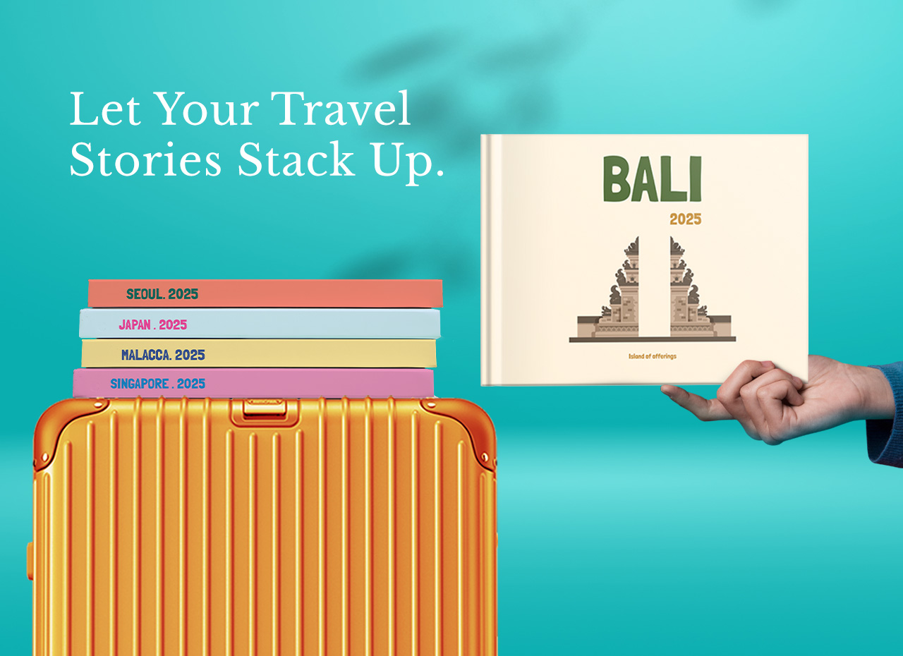 LET YOUR TRAVEL STORIES STACK UP