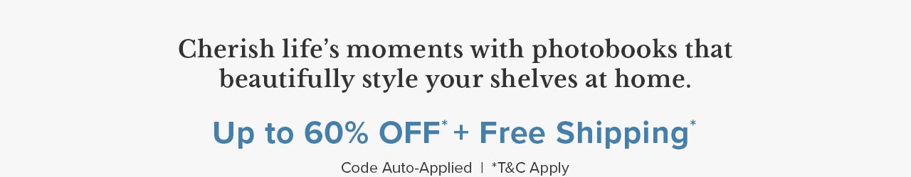 UP TO 60% OFF* + FREE SHIPPING*