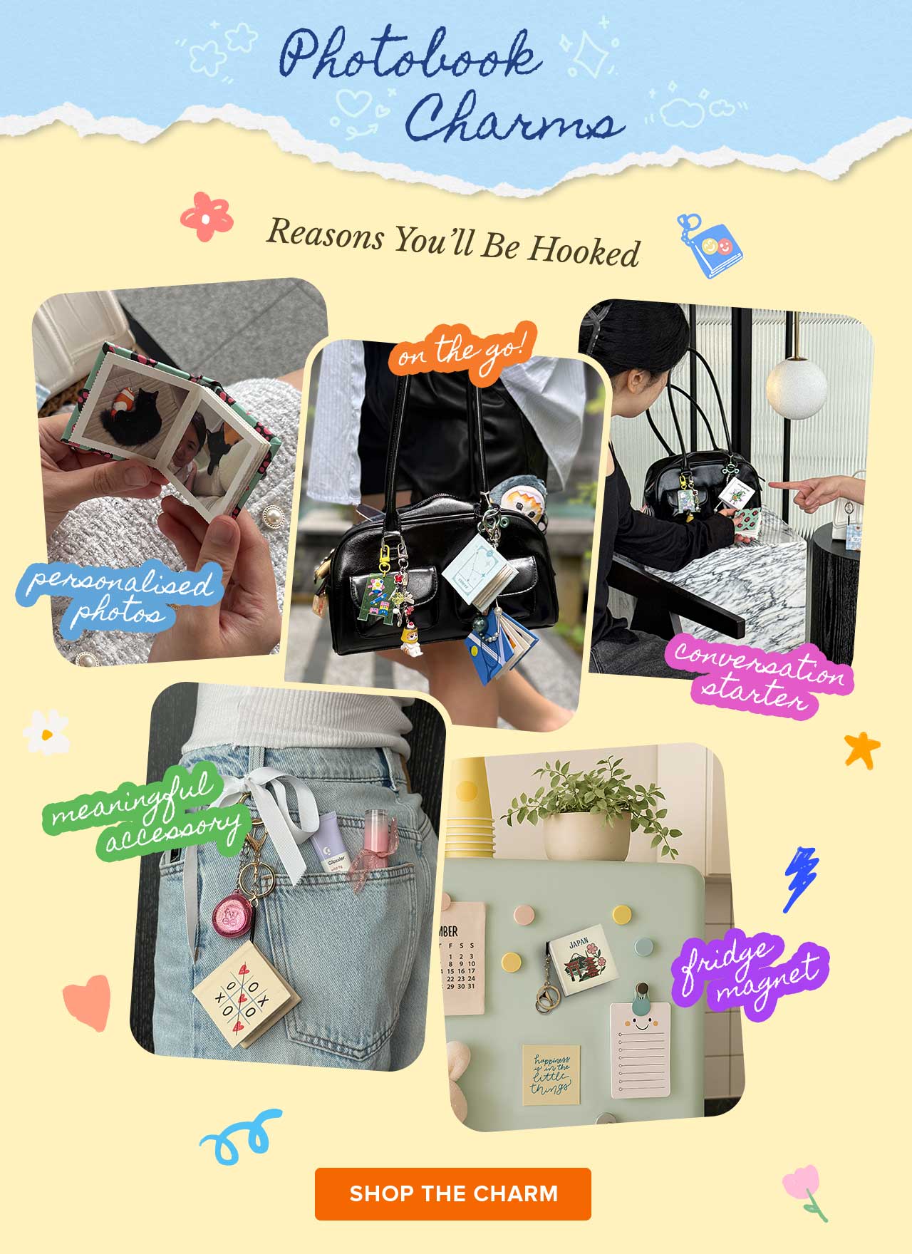 Photobook Charms! Lets Shop the Charms