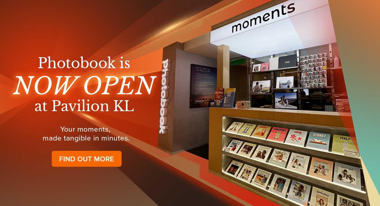 Photobook Now Open in Pavilion KL | FIND OUT MORE