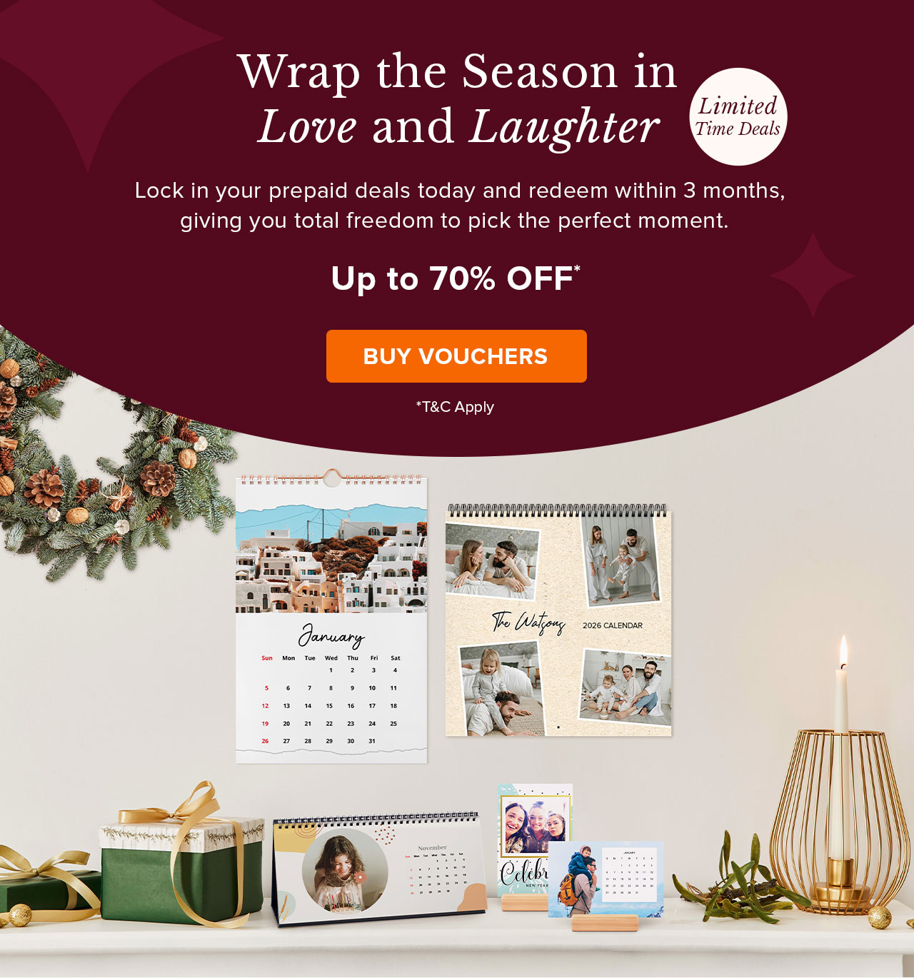 Limited Time Deals | Buy Vouchers Now