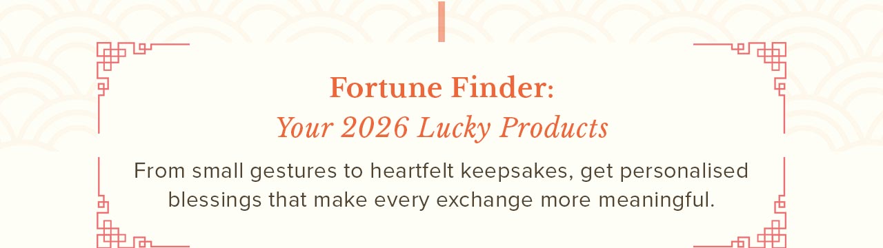 Fortune finder: your 2026 lucky products