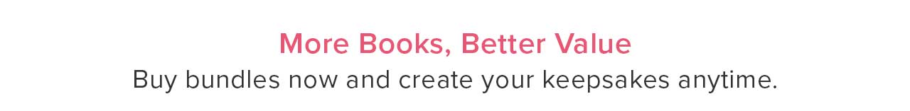 More Books, Better Value