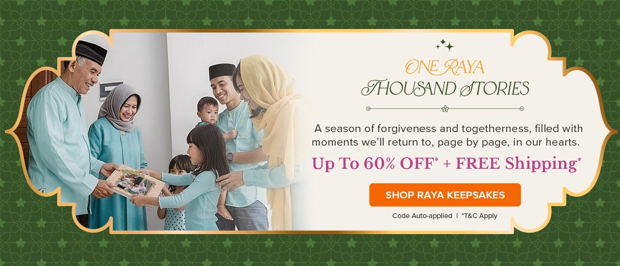 Celebrate Raya with Up to 60% Off* + Free Shipping*