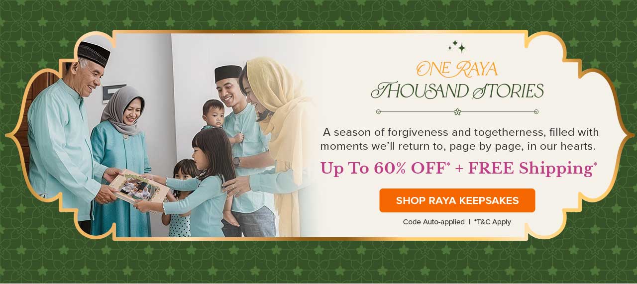 Celebrate Raya with Up to 60% Off* + Free Shipping*