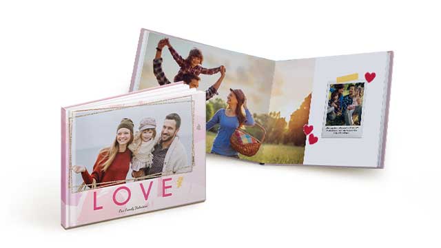 11x8.5 Medium Landscape Imagewrap Layflat Hardcover Photobook