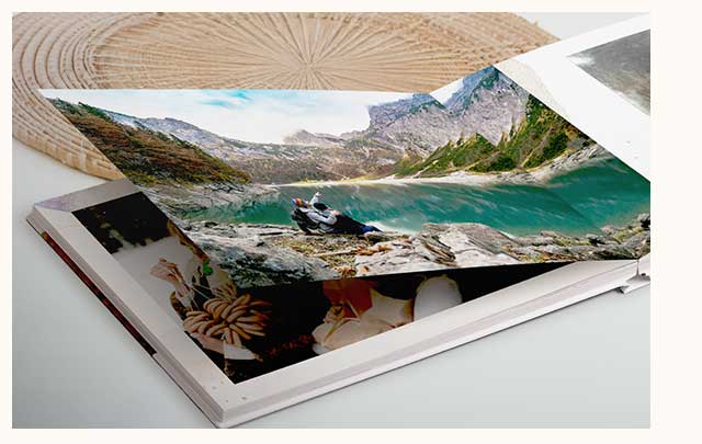 11 x 8.5 Medium Landscape Standard Bind Imagewrap Hardcover Photobook