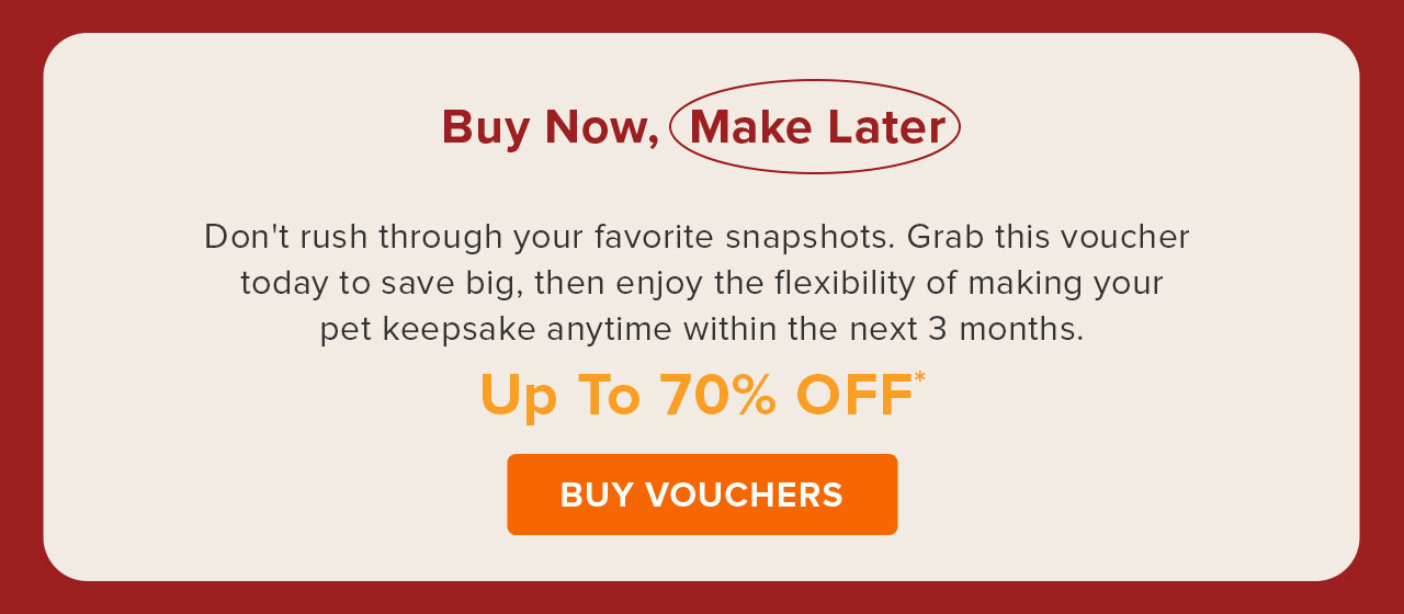 Buy Now Make Later | Buy Vouchers