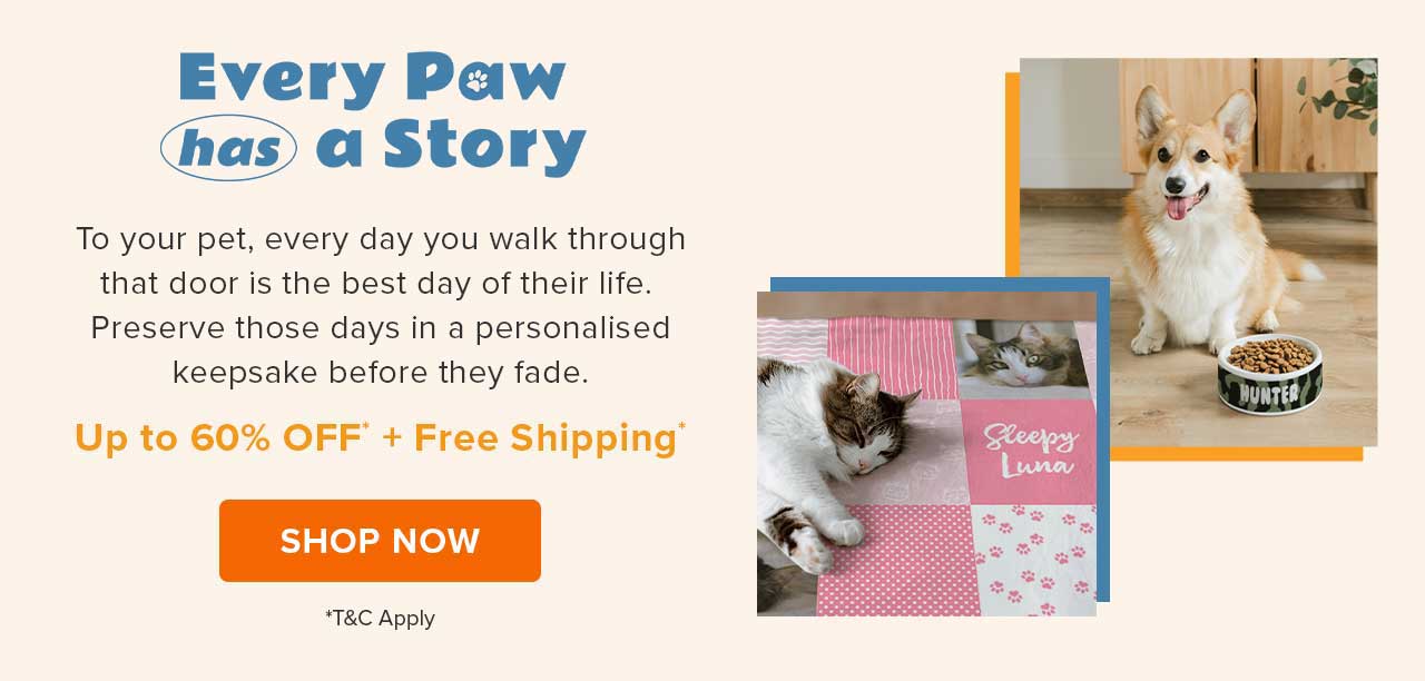 Every Paw has a Story | Shop Pet Gifts Now