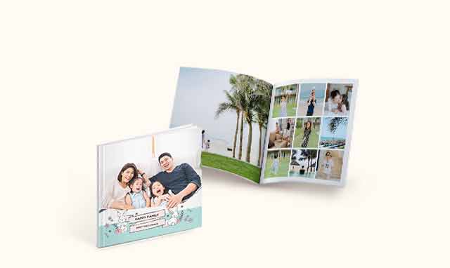 6 x 6 Mini Square Softcover Photobook