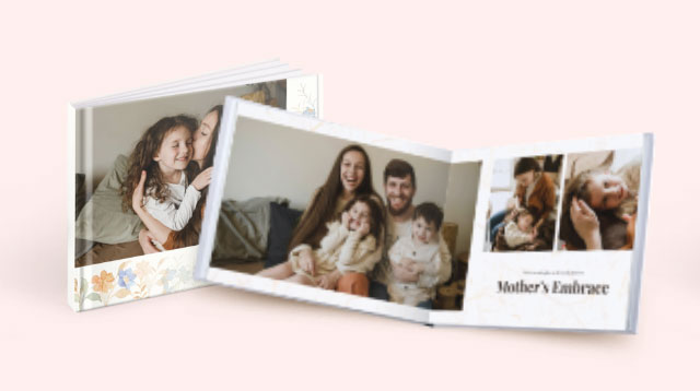 11 x 8.5 Medium Landscape Imagewrap Layflat Hardcover Photobook