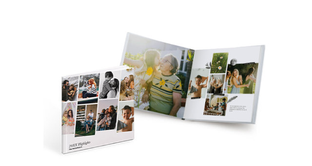 8 x 8 Small Square Imagewrap Layflat Hardcover Photobook