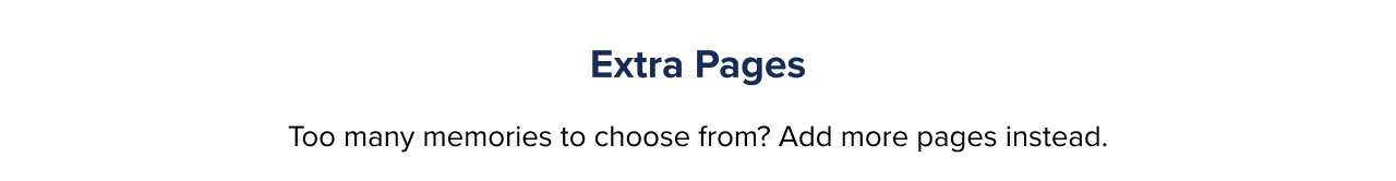 Extra Pages Deals for Photobooks