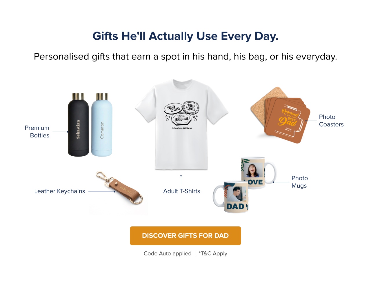 Discover Gifts He'll Use Every Day
