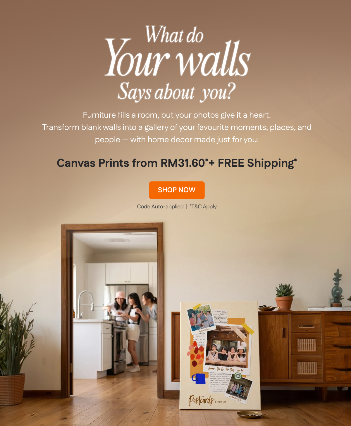Canvas Prints From RM31.60* + Free Shipping* | Show Now!