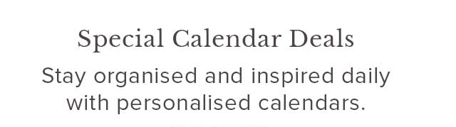 Special Calendar Deals