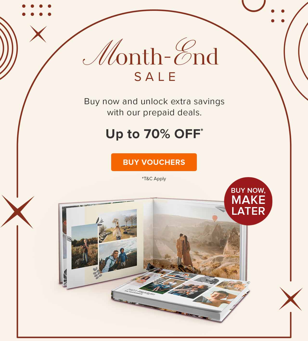 Month End Sale | Buy Vouchers