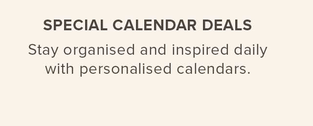 Special Calendar Deals