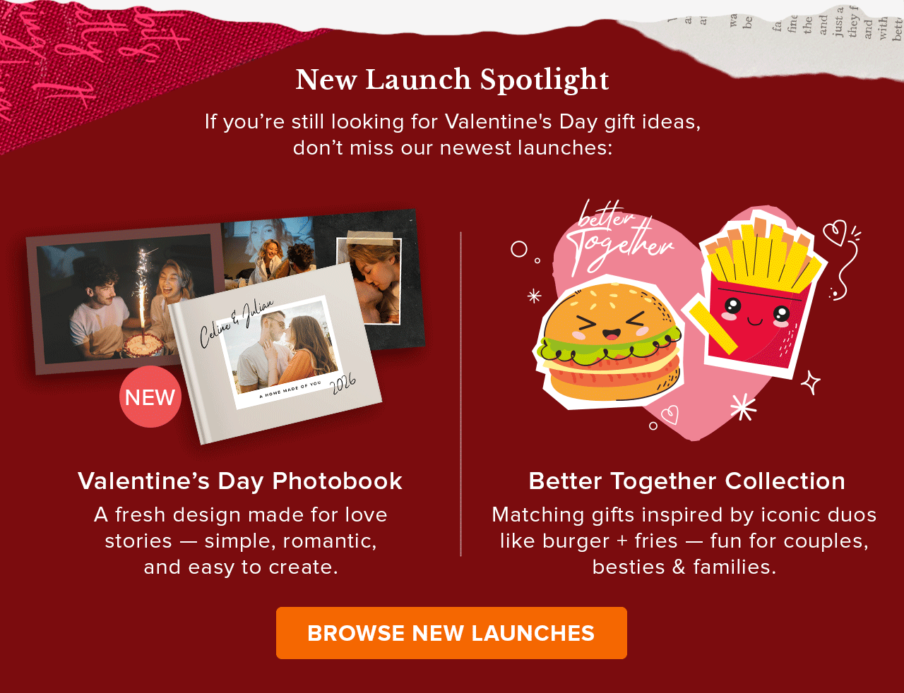 More Valentine's Day Gift Ideas | Browse New Launches