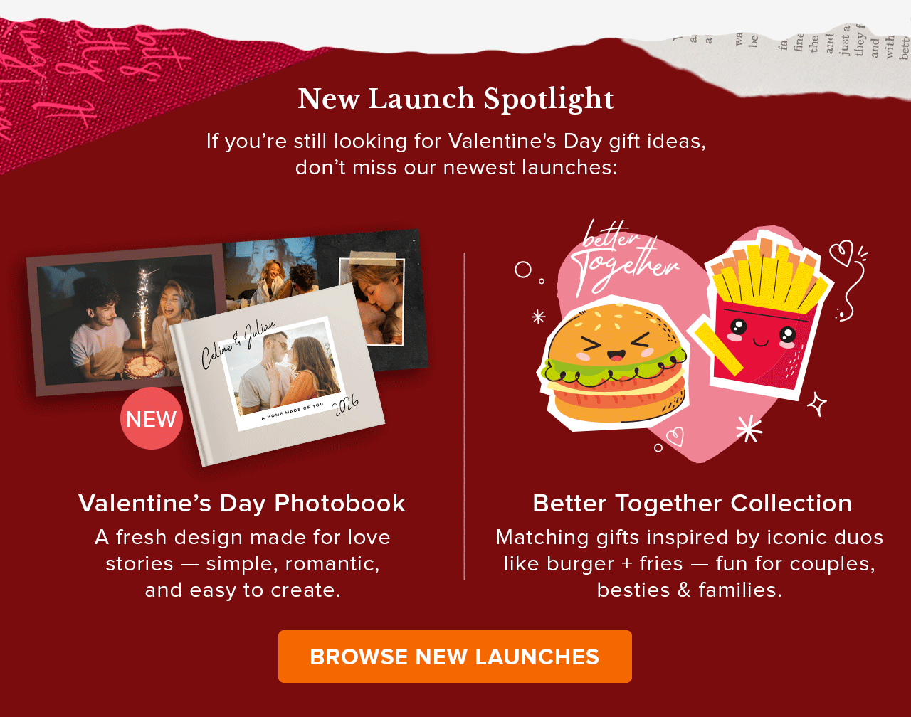 More Valentine's Day Gift Ideas | Browse New Launches