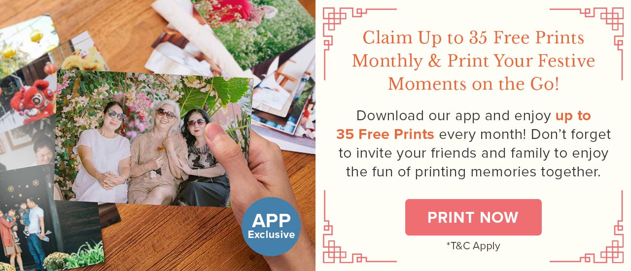 Claim up to 35 Free Prints Monthly