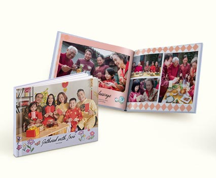 11x8.5 Landscape Imagewrap Hardcover Standard Binding Photobook