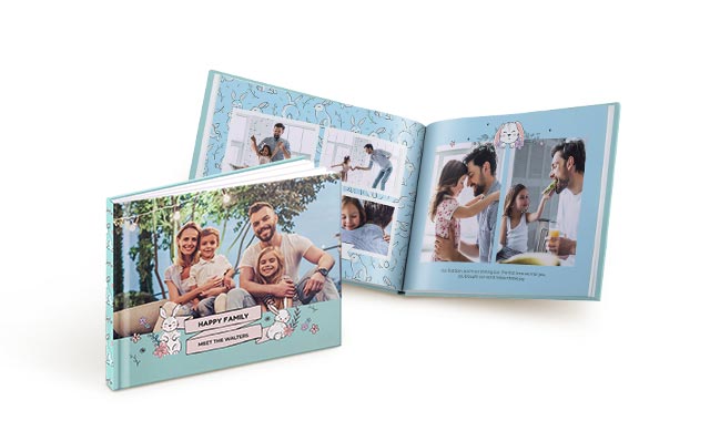 11x 8.5 Medium Landscape Standard Bind Imagewrap Hardcover Photobook