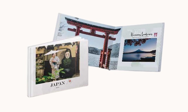 11 x 8.5 Medium Landscape Imagewrap Layflat Hardcover Photobook