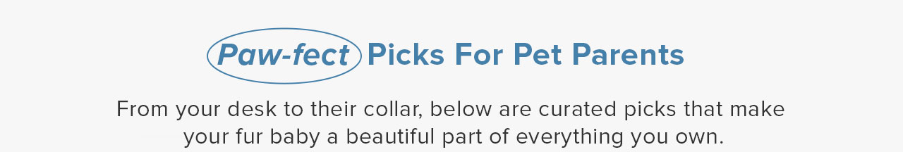 Paw-fect Picks For Pet Parents