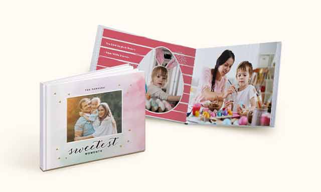 11 x 8.5 Medium Landscape Imagewrap Lay Flat Hardcover Photobook