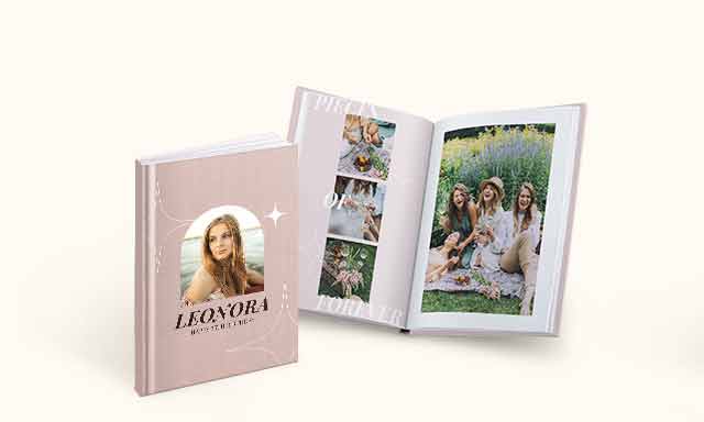 8 x 11 Medium Portrait Standard Bind Imagewrap Hardcover Photobook