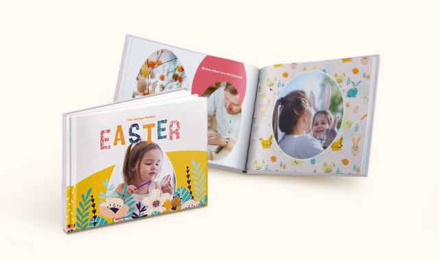 11 x 8.5 Medium Landscape Standard Bind Imagewrap Hardcover Photobook