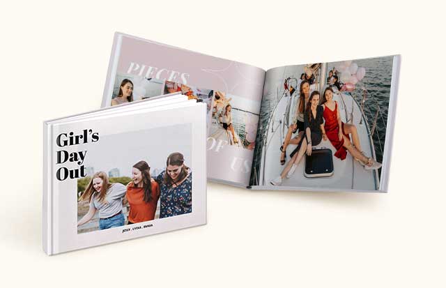 14 x 10 Large Landscape Standard Bind Imagewrap Hardcover Photobook