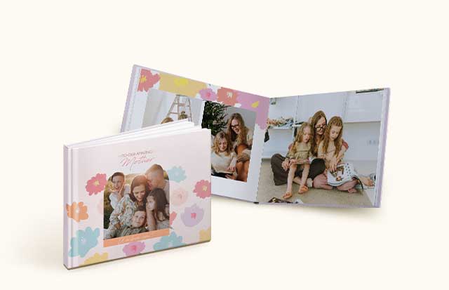 11 x 8.5 Medium Landscape Imagewrap Layflat Hardcover Photobook