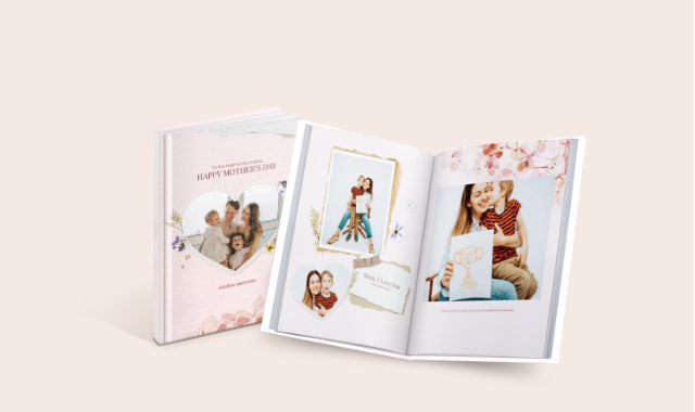 8 x 11 Portrait Standard Bind Imagewrap Hardcover Photobook