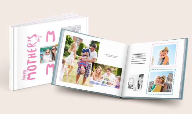 14 x 10 Landscape Standard Bind Imagewrap Hardcover Photobook