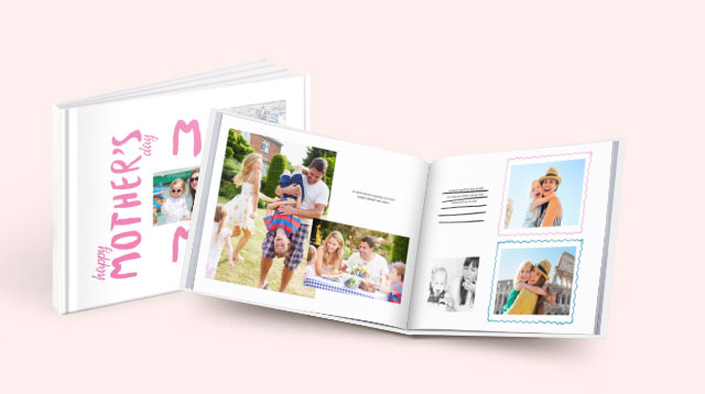 11 x 8.5 Medium Landscape Standard Bind Imagewrap Hardcover Photobook