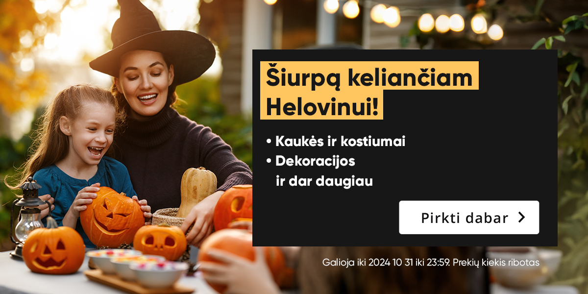 Šiurpą keliančiam helovinui