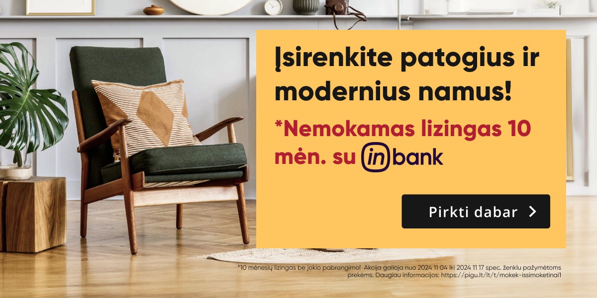 Įsirenkite patogius ir modernius namus!