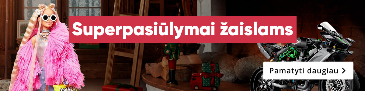 Superpasiūlymai žaislams