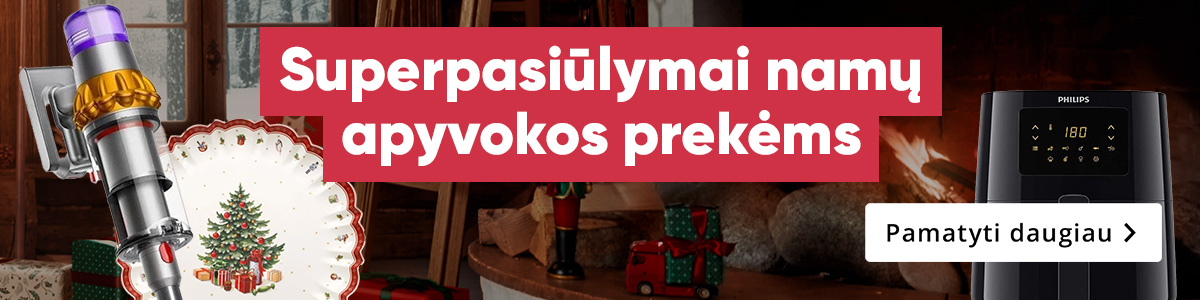 Superpasiūlymai namų apyvokos prekėms