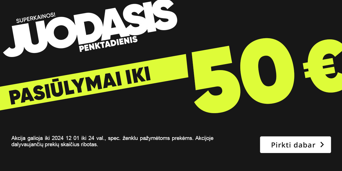 pasiūlymai iki 50eur