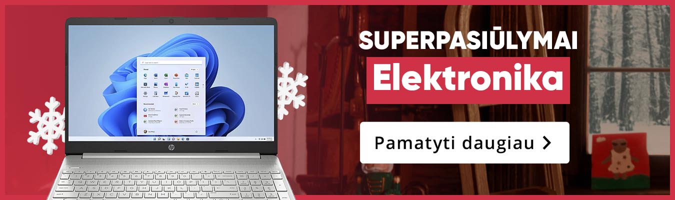 Superpasiūlymai elektronikai