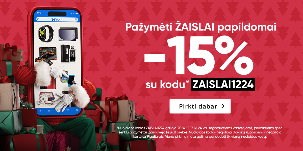 -15% žaislams