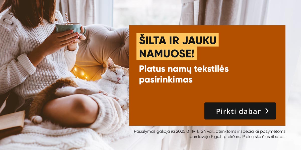 šilta ir jauku namuose