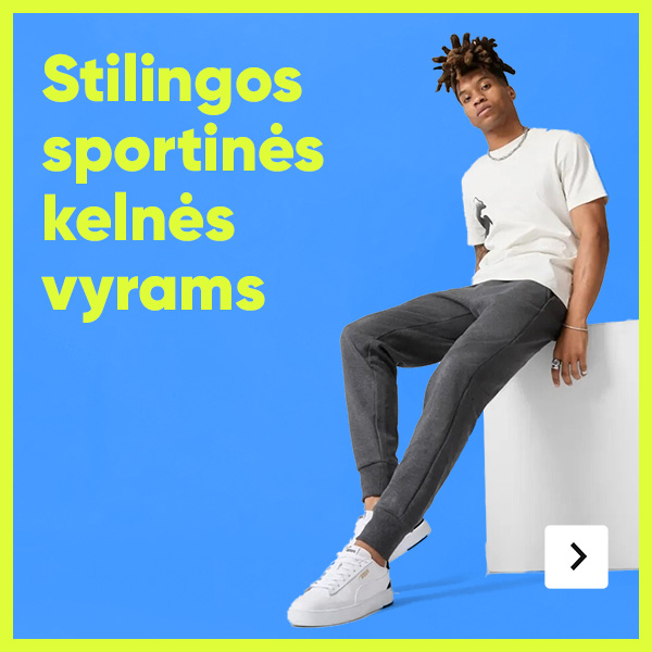 Stilingos sportinės kelnės vyrams