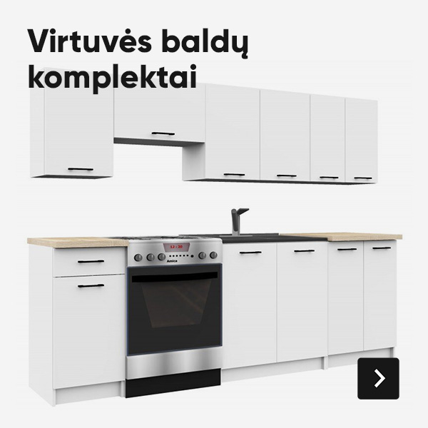 Virtuvės baldų komplektai