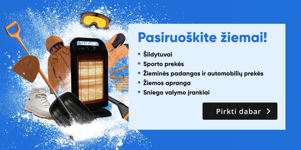 Pasiruoškite žiemai