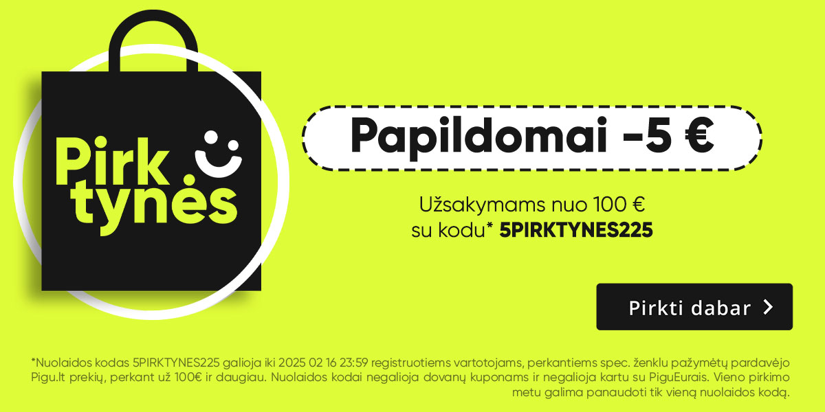 Laikas PIRKtynėms!