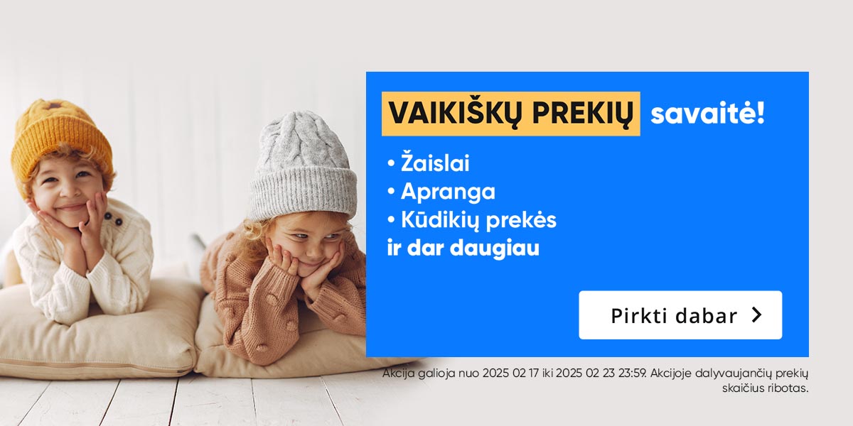 Vaikiškų prekių savaitė